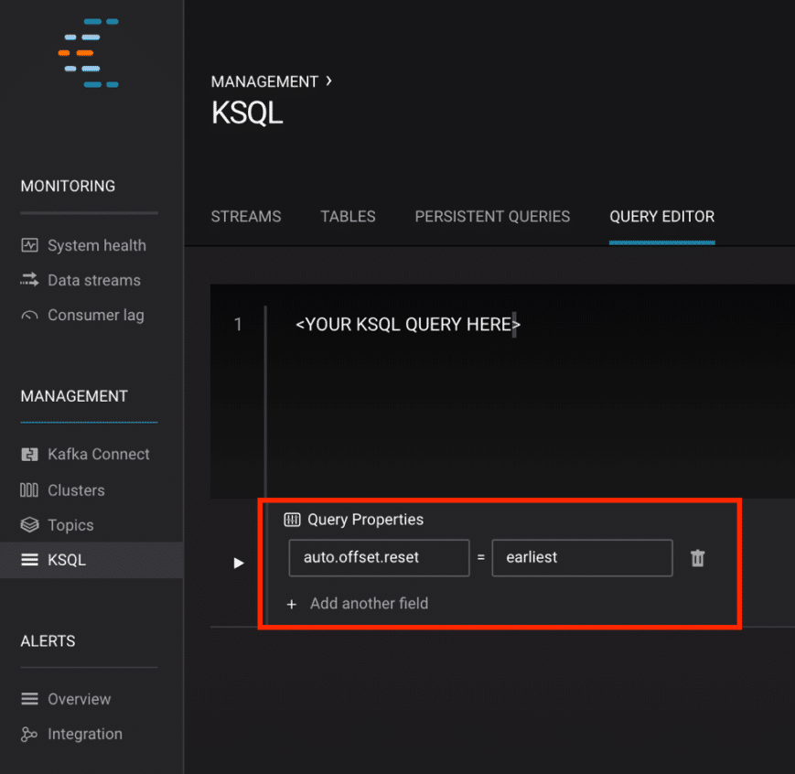 KSQL Management