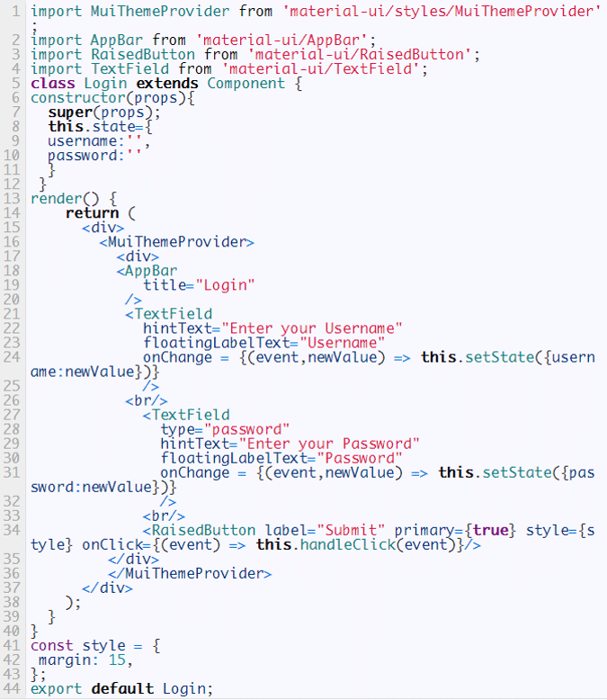 Better Development rate with React