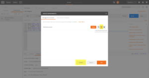 Saving JSON in Postman