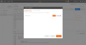 Manage Environments in Variables for Postman